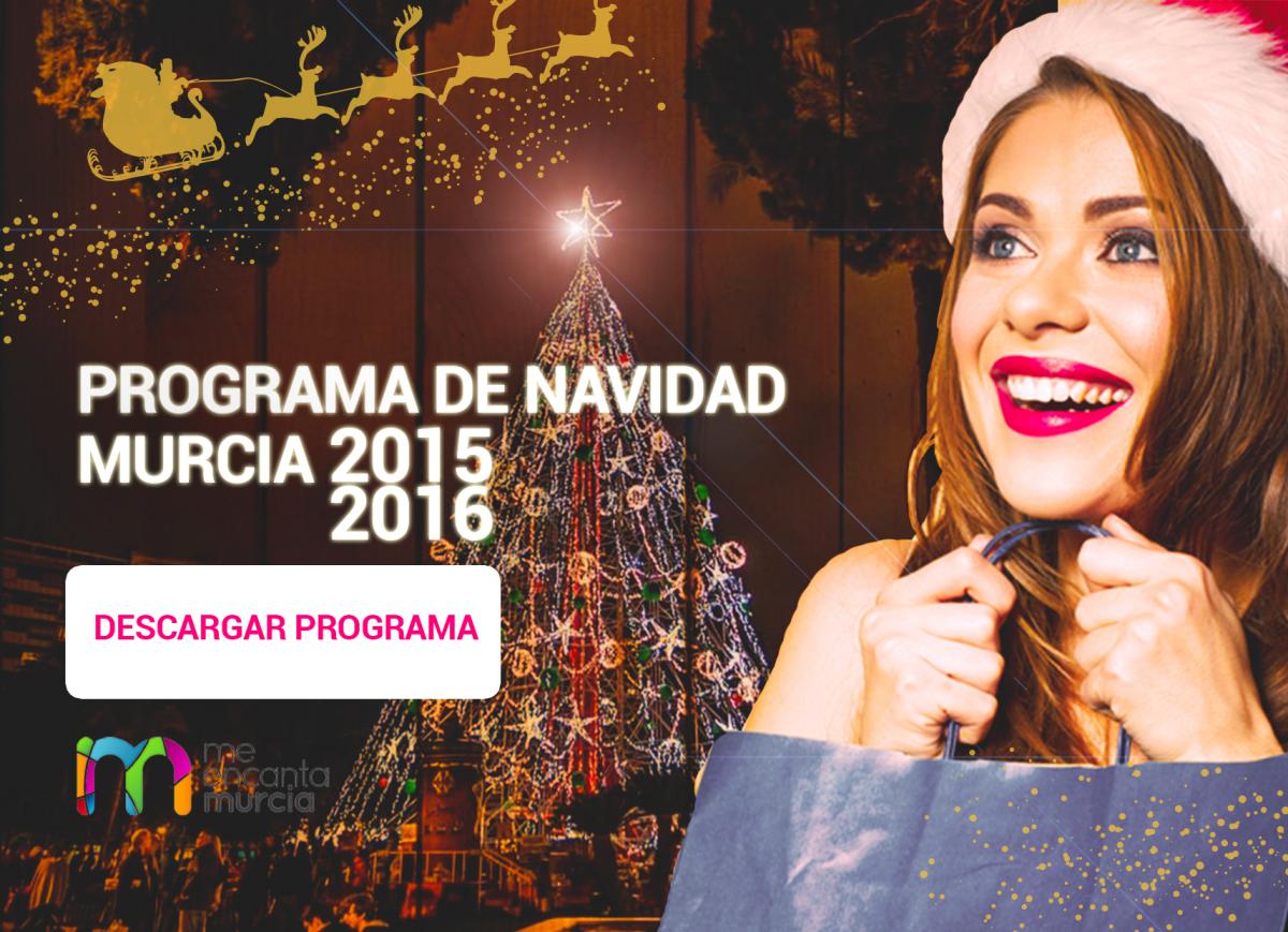 Programa fiestas de navidad de Murcia 2015 2016